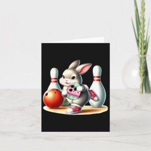 Bunny Påskägg Costume Bowling Player Costume Ki Kort