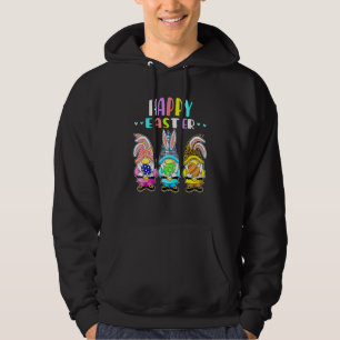 Bunny Pastel Vår Hunt Eggs Rabbit Glad påsk Hoodie