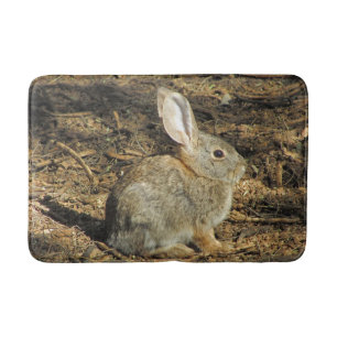 Bunny Photo Small Rabbit in Sunshine Nature Badrumsmatta