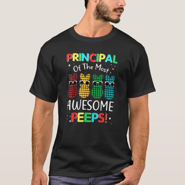 Bunny Play-huvudman i Fantastisk Påsk T Shirt (Framsida)
