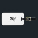 Bunny Playing Guitar Rock Star Bunny Lover Easter  Bagagebricka<br><div class="desc">Bunny Playing Guitar Rock Star Bunny Lover Easter T-Shirt</div>