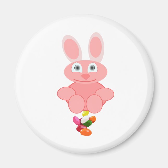 Bunny Poop Jelly Beans Magnet (Framsidan)
