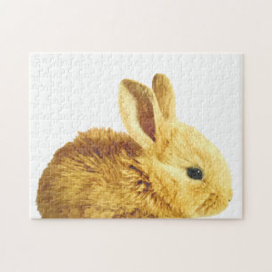 Bunny Porträtt Pussel