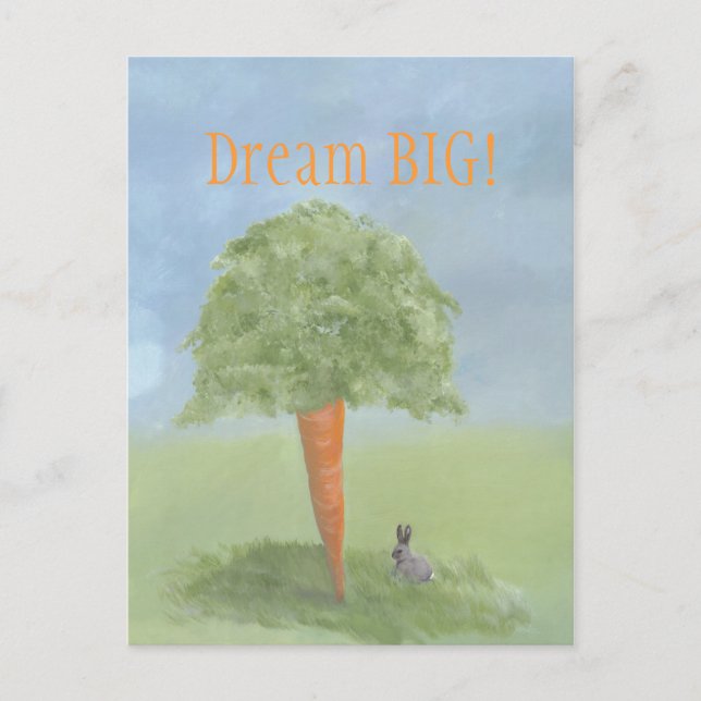 Bunny Postcard Vykort (Framsida)