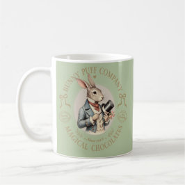 Bunny Puff Company Vintage Rabbit Gentleman Kaffemugg