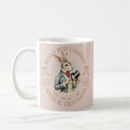 Bunny Puff Company Vintage Rabbit Gentleman Kaffemugg
