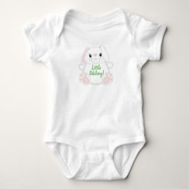 Bunny Rabbit Baby Shower Green T Shirt