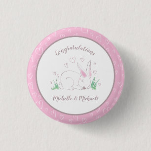 Bunny Rabbit Baby Shower Woodland Animals Knapp