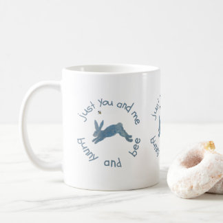 Bunny Rabbit Bee Dikt Kaffemugg
