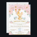 Bunny Rabbit Blommigt Joint Birthday Sister Brothe Inbjudningar<br><div class="desc">Anpassa denna Blommigtarna Rosa- och Blåkankanens gemensamma födelsedag med information om party enkelt och snabbt, tryck helt enkelt på anpassningsknappen för att ytterligare ordna om och formatera stil och placera texten. Den här vita samlingen har en vacker blommigt för rosa och blå vattenfärg och två söta vattenfärgshöljen. Matchande artiklar tillgängliga...</div>
