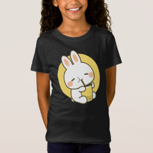 Bunny Rabbit Boba Tea Anime Kawaii T Shirt