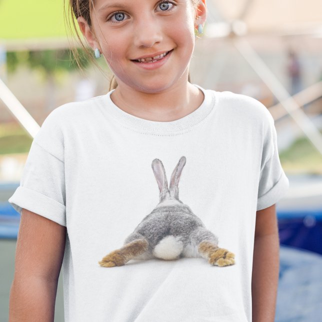Bunny Rabbit Butt Svan Cute T Shirt (Skapare uppladdad)