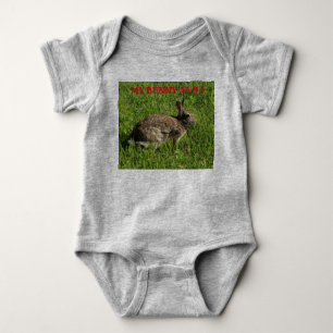 Bunny Rabbit Closeup Baby Body-Kostym T Shirt
