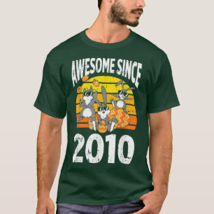 Bunny Rabbit Fantastisk sedan 2010 12:e födelsedag T Shirt