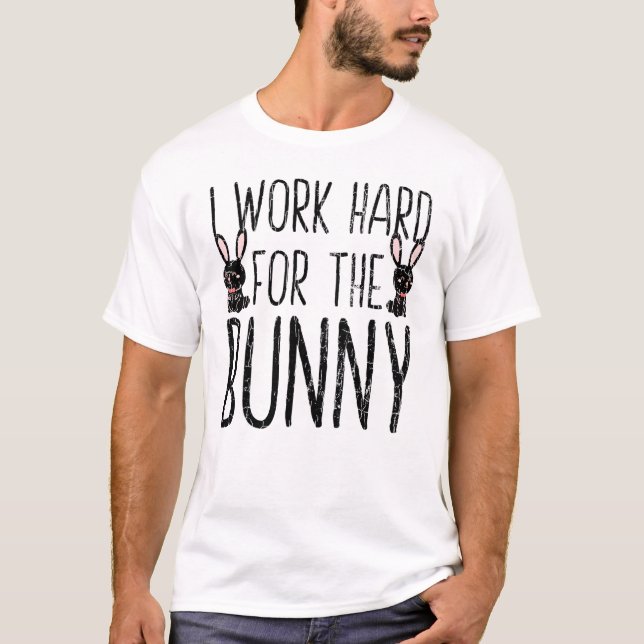 Bunny Rabbit Graphic T Shirt (Framsida)