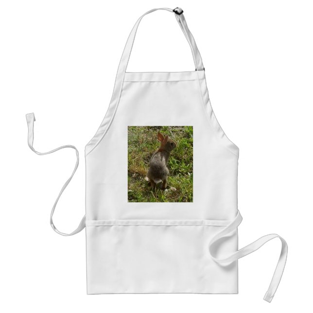 Bunny Rabbit Hare Saker Förkläde (Framsidan)