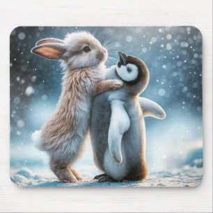 Bunny Rabbit Hugger a Penguin Musmatta