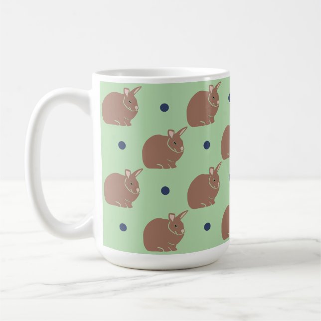 Bunny Rabbit Kaffemugg (Vänster)
