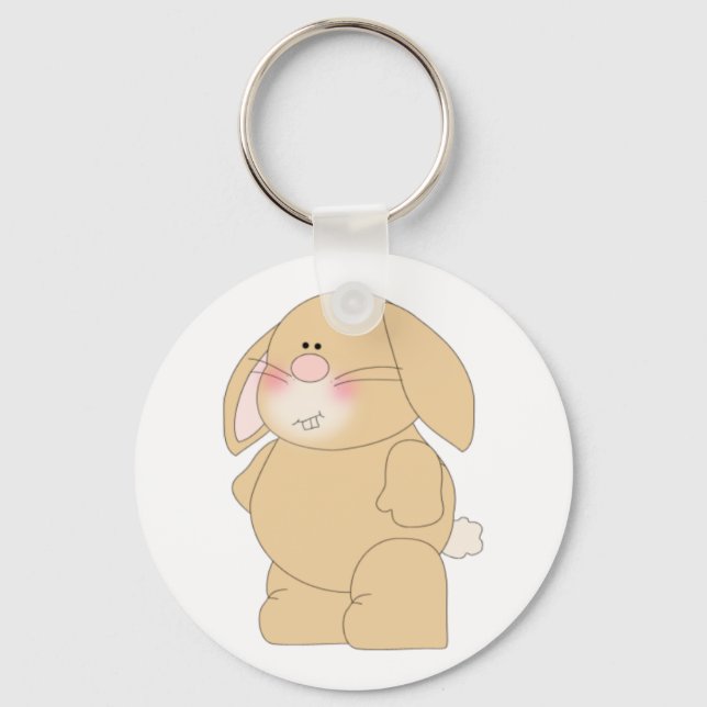Bunny Rabbit Keychain Nyckelring (Framsida)