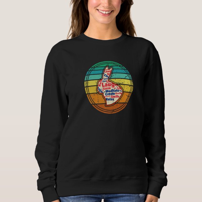 Bunny Rabbit Live Laugh Kärlek Smile Motivational  T Shirt (Framsida)