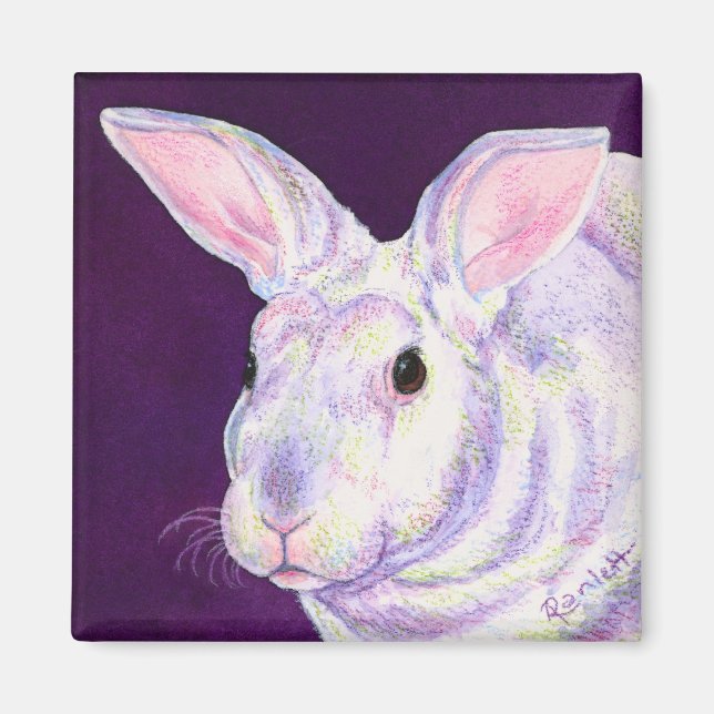 Bunny Rabbit Magnet - "Mr Personality" (Framsidan)