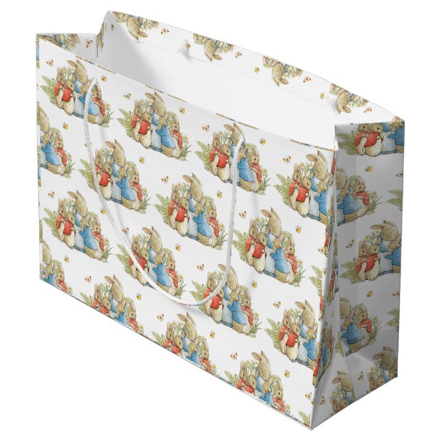 Bunny Rabbit Pojke Girl Shower (Baksidan Vinklad)