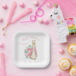 Bunny Rabbit Rosa Baby Shower