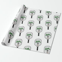 Bunny Rabbit Topiary Ginger burk burk Wrapping Pap