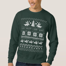 Bunny Rabbits Ugly jul Sweater Stil Cute