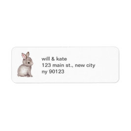 Bunny Returetiketter Returadress Etikett