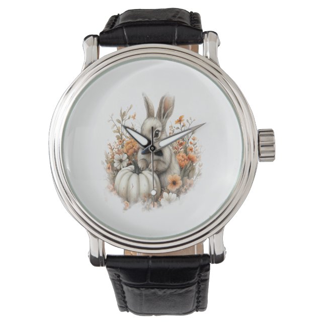 Bunny Shirt Land Pumpkin Armbandsur (Framsida)