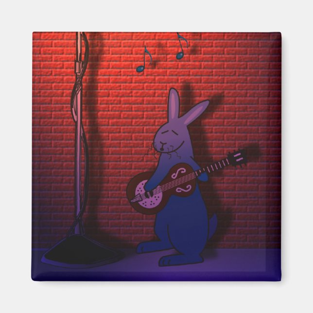 BUNNY SJUNGOR BLUES MAGNET (Framsidan)