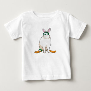 Bunny Skier Ski T Shirt