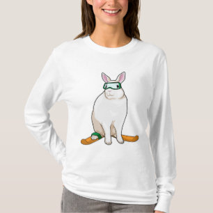 Bunny Skier Ski T Shirt