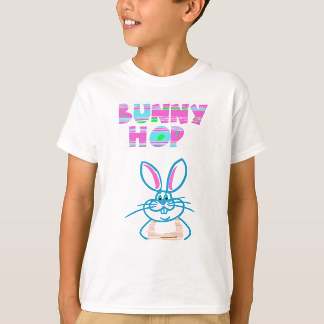 BUNNY SKUTT PÅSK YOUTH T-SHIRT (Framsida)
