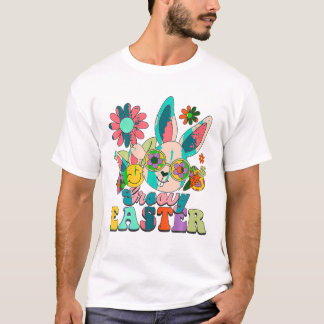 Bunny Smile Ansikte Lycklig T Shirt
