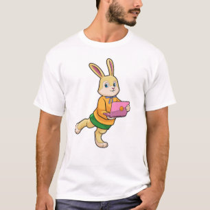 Bunny som sekreterare för bärbara datorer t shirt