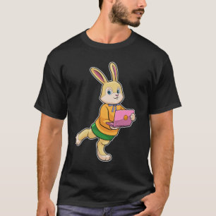 Bunny som sekreterare för bärbara datorer t shirt