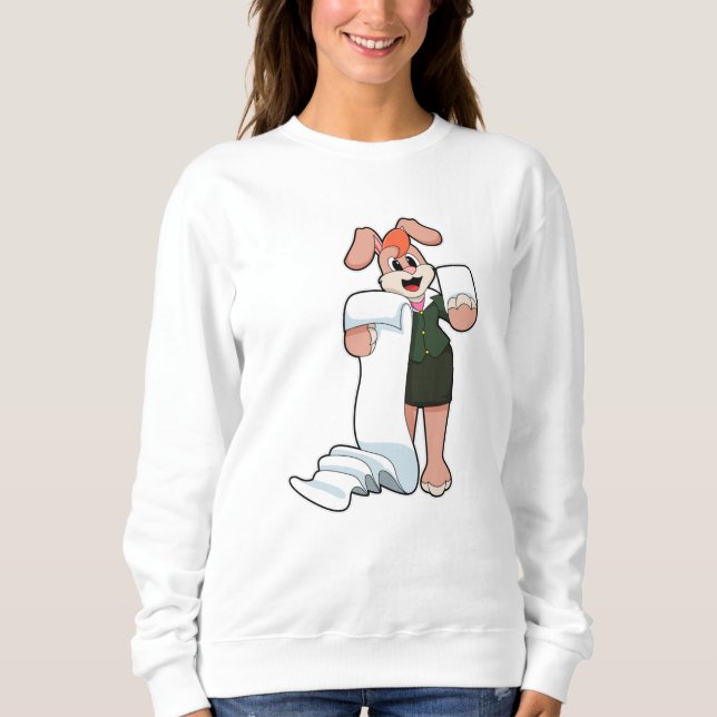 Bunny som sekreterare vid Pappra T Shirt (Framsida)