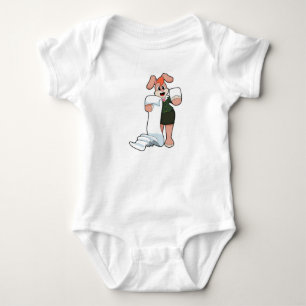 Bunny som sekreterare vid Pappra T Shirt