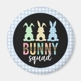 Bunny Squad | Påskägg Hunt Cute Bunny Magnet