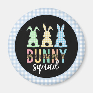 Bunny Squad Påskägg Hunt Cute Bunny Magnet