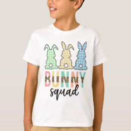 Bunny Squad | Påskägg Hunt Cute Bunny T Shirt