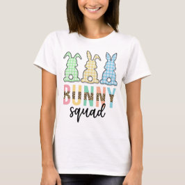 Bunny Squad | Påskägg Hunt Cute Bunny T Shirt