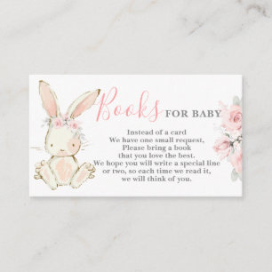 Bunny Ta med Bok för flickkort Tilläggskort
