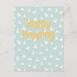 Bunny Tails Helg Vykort