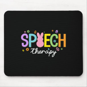 Bunny Tal Therapist Slp Påsk Day Tal Thera Musmatta