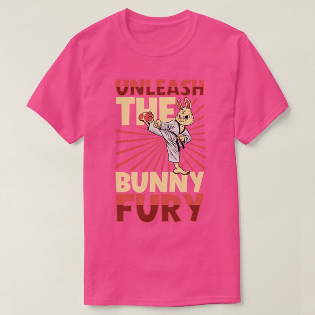 Bunny Tang Soo Do T Shirt (Design framsida)