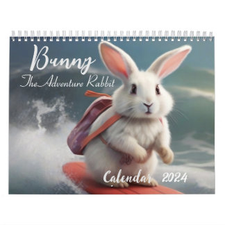 Bunny The Äventyr Rabbit 2024 Kalender