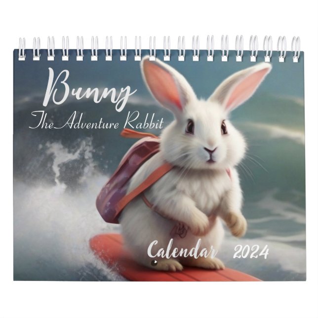 Bunny The Äventyr Rabbit 2024 Kalender (Omslag)